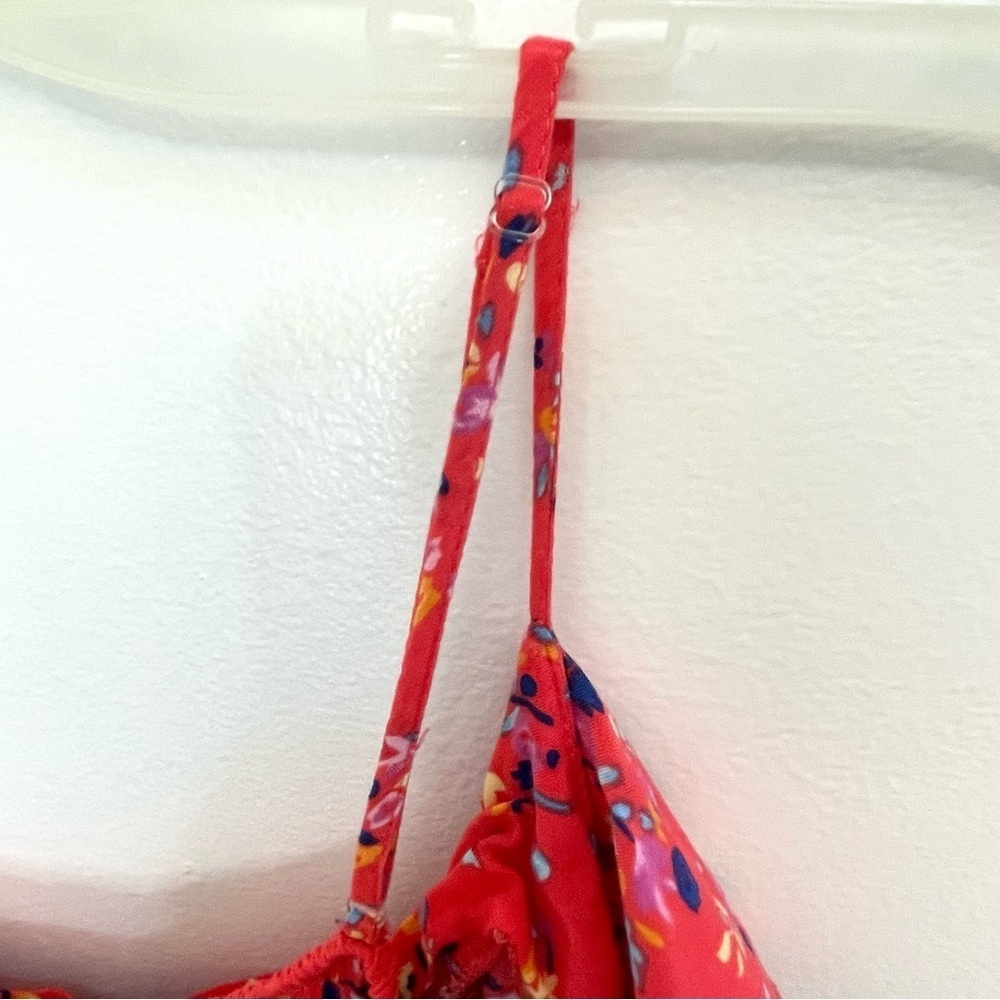 Rue 21 Floral Red Mini Dress - Picture 8 of 10